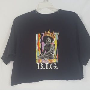 Notorious B.I.G. Crop Tee